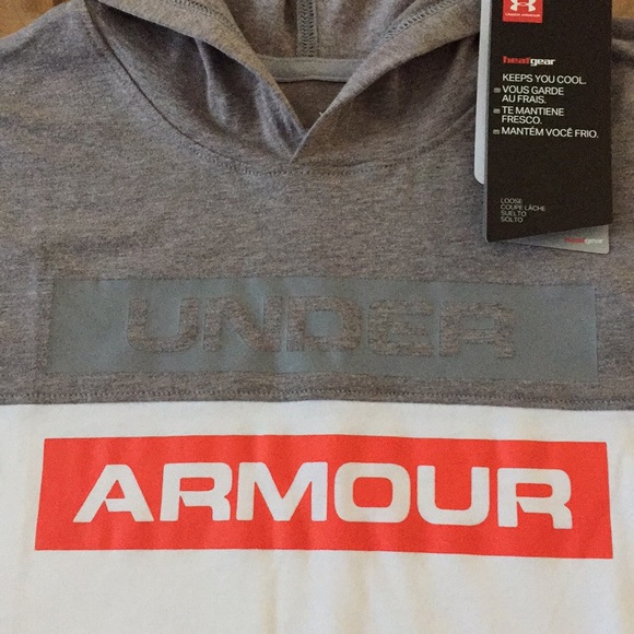 UNDER ARMOUR SPORTSTYLE (YM) BOYS SHORT SLEEVE H. - Picture 3 of 6